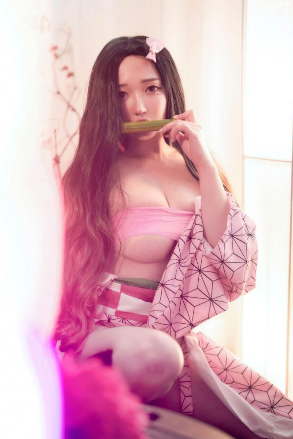    韩国美女孙乐乐Son Ye-eun动漫私房COS大尺度写真，粉嫩诱惑魅惑众生，绝美身姿极致展现！第75张图片