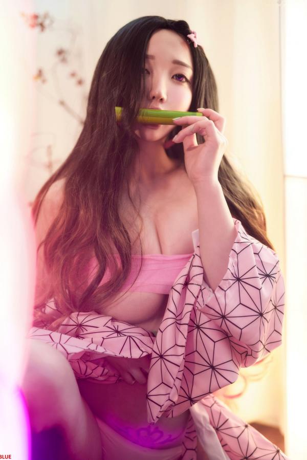    韩国美女孙乐乐Son Ye-eun动漫私房COS大尺度写真，粉嫩诱惑魅惑众生，绝美身姿极致展现！第76张图片