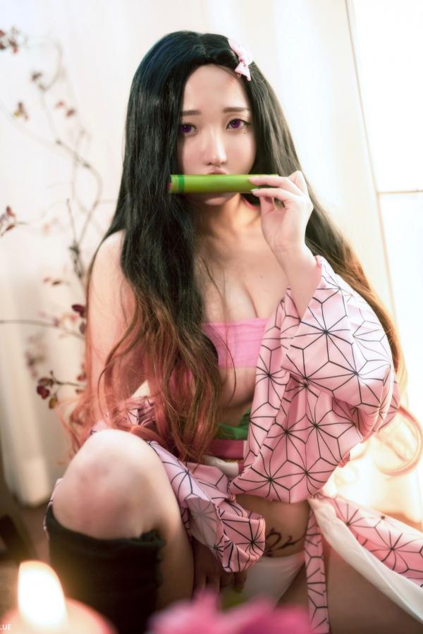    韩国美女孙乐乐Son Ye-eun动漫私房COS大尺度写真，粉嫩诱惑魅惑众生，绝美身姿极致展现！第78张图片