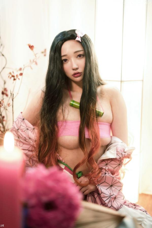    韩国美女孙乐乐Son Ye-eun动漫私房COS大尺度写真，粉嫩诱惑魅惑众生，绝美身姿极致展现！第79张图片