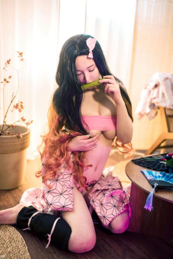    韩国美女孙乐乐Son Ye-eun动漫私房COS大尺度写真，粉嫩诱惑魅惑众生，绝美身姿极致展现！第94张图片