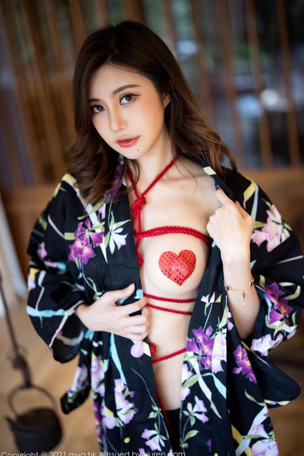    绮里嘉Ula-美媛馆精选：日式和服红绳捆绑私房大尺度写真，极致诱惑无圣光呈现第36张图片