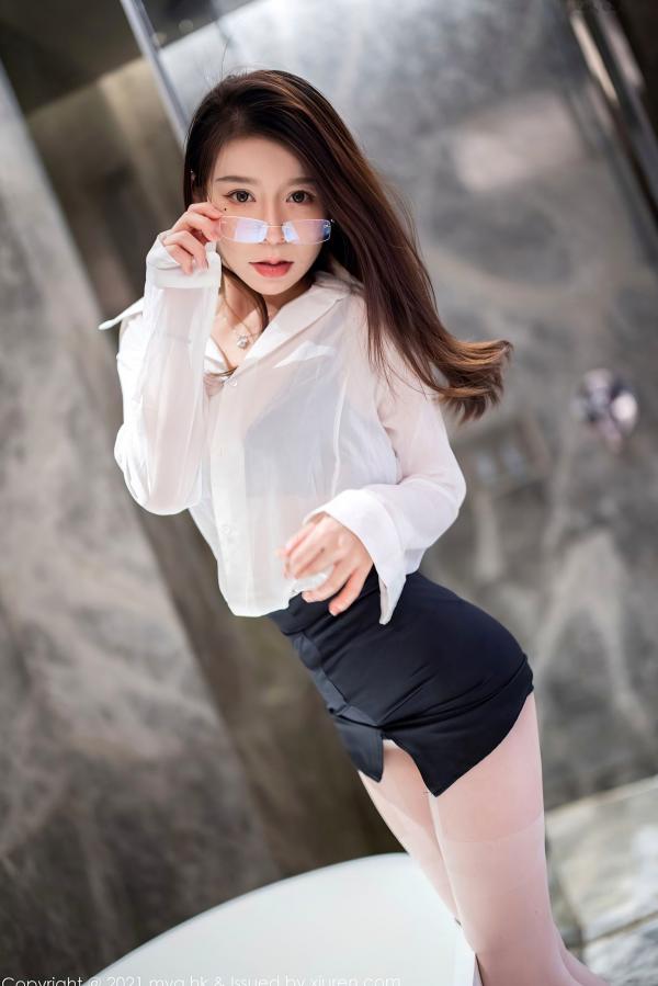    MyGirl美媛馆-Vetiver嘉宝贝儿-杭州浴室湿身私房照-白衬衫黑短裙诱惑写真-无圣光大尺度第9张图片