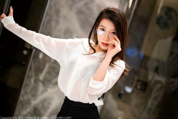    MyGirl美媛馆-Vetiver嘉宝贝儿-杭州浴室湿身私房照-白衬衫黑短裙诱惑写真-无圣光大尺度第11张图片