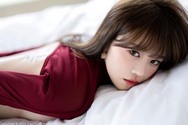    XiaoYu语画界-931-奶瓶：红色皮质短裙与黑丝吊带袜的极致诱惑，纹身御姐的火辣性感私房写真大片（2022.12.22）第74张图片
