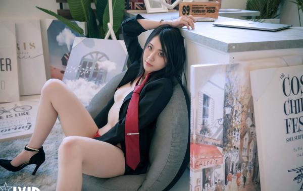    JVID-阿黎-实习生全裸上班日记-职场制服诱惑与清纯气质写真-白嫩极品美图第49张图片