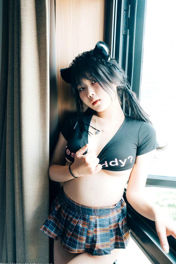    韩国美女琪雅Zia性感猫娘角色扮演，大尺度私房写真诱惑姿态出镜第54张图片