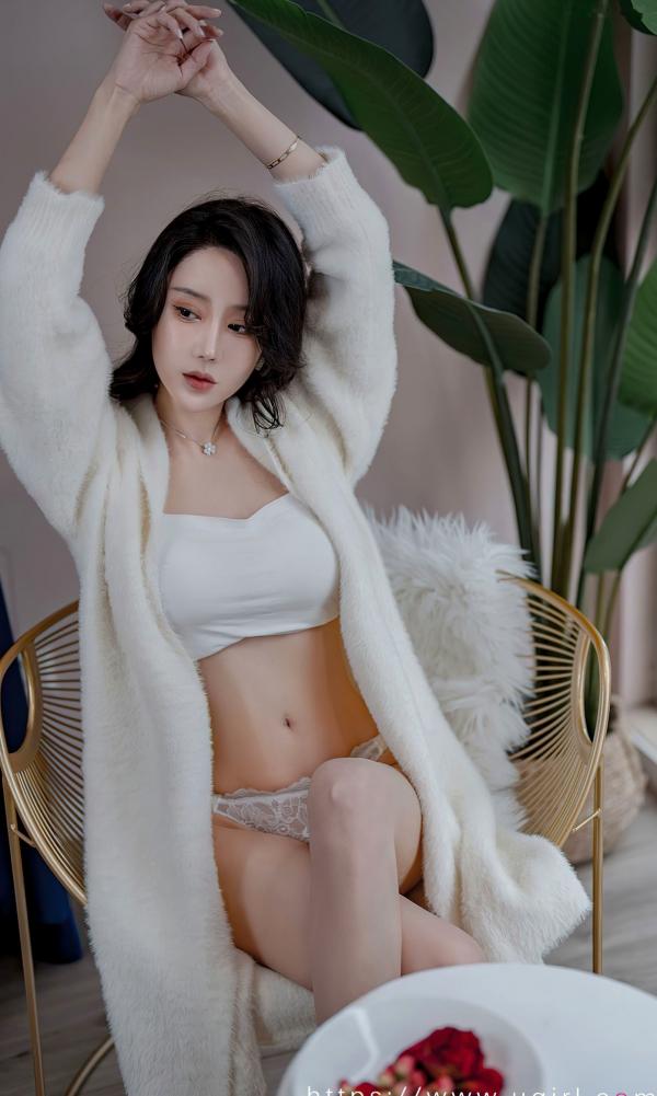    UGirlsApp尤果圈爱尤物-2615-模特孙一菲《梦海深处》高清写真，涵盖针织居家、私房内衣与办公室OL制服诱惑，气质迷人，风情万种第28张图片