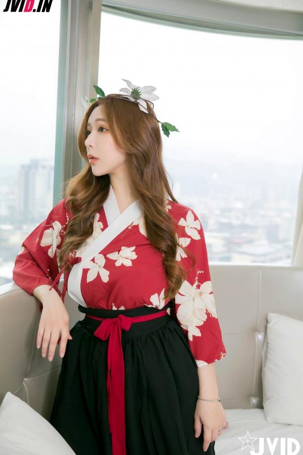    JVID-本垒奈-乳神-天宫赐福-No.613-和服风情-酒店私房写真-大尺度性感诱惑第14张图片