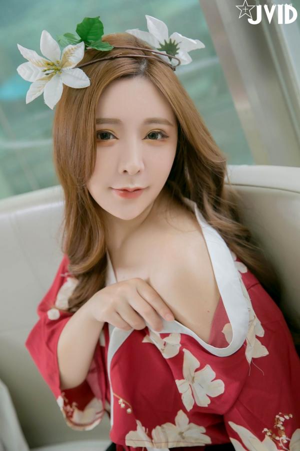    JVID-本垒奈-乳神-天宫赐福-No.613-和服风情-酒店私房写真-大尺度性感诱惑第20张图片