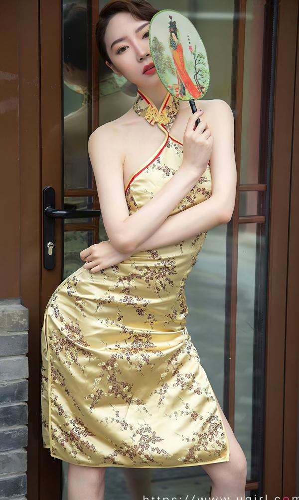    尤果网美幸baby《落满蝴蝶的诗篇》合辑：精选性感护士制服与古典旗袍，演绎百变诱惑女神第9张图片