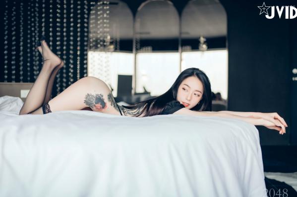    JVID-飄飄-最高の女神-黑超猛激白透睡衣-私房写真-大尺度诱惑室内美腿套图-No.542第40张图片