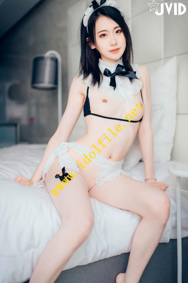    JVID-阿黎-超甜美女仆降临，私房照火辣角色扮演，展现性感诱惑极致身姿第87张图片