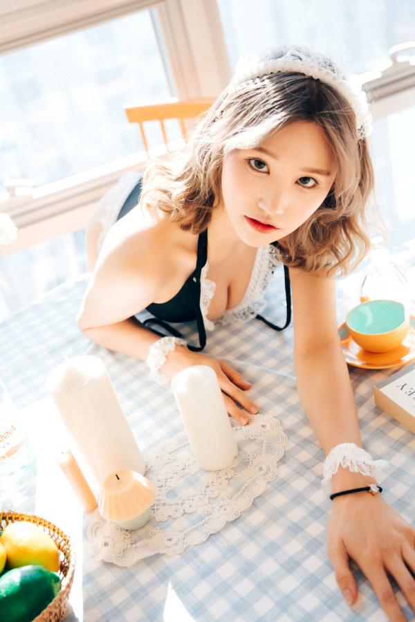    韩国美女Taeri居家私房写真：蕾丝内衣与纹身美背，展现极品身材诱惑，清新又野性第42张图片