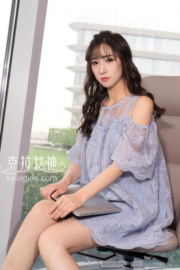    KelaGirls克拉女神 姜璐《学姐の兔尾巴》极品性感制服美腿诱惑写真第4张图片