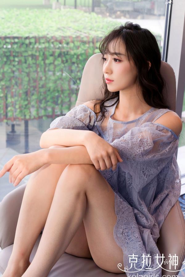    KelaGirls克拉女神 姜璐《学姐の兔尾巴》极品性感制服美腿诱惑写真第11张图片