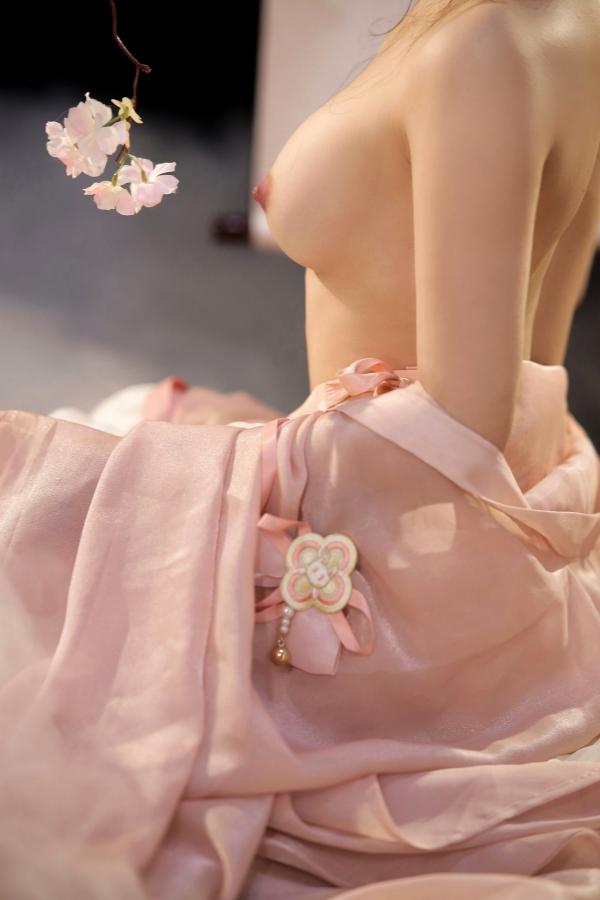    桃暖酱-汉服古风入梦-极致唯美私房写真-肤如凝脂诱惑大尺度第26张图片