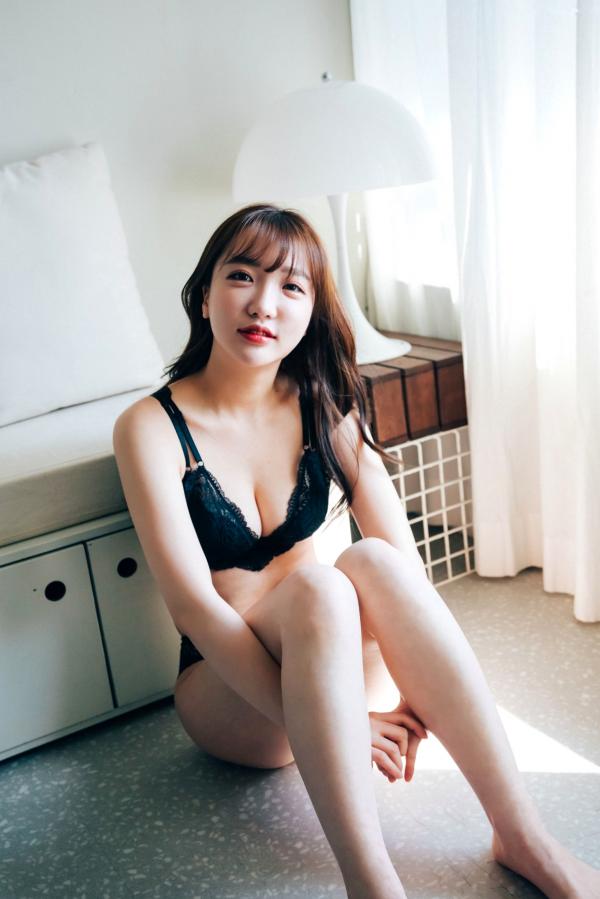    韩国美女孙乐乐Son YeEun私房写真，性感黑色内衣诱惑，浴室家居大尺度精选第8张图片