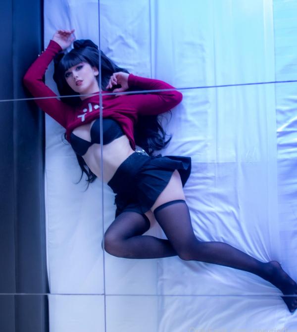    Aery-Tiefling-远坂凛-Rin-Tohsaka角色扮演，私房照极致性感内衣黑丝诱惑第30张图片