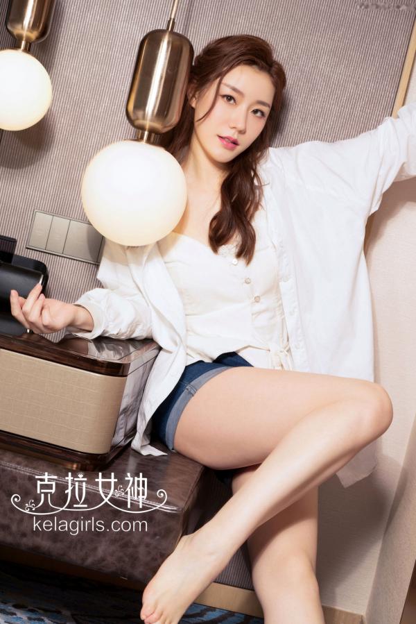    KelaGirls克拉女神：江琴《绝色佳人》私房美照，卧室居家风格展现优雅气质与纯欲性感魅力第17张图片