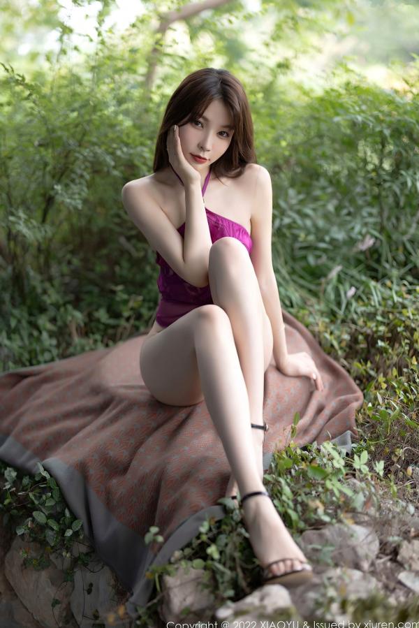    XiaoYu语画界-888-徐莉芝：极致性感连体衣，迷人美臀曲线与超薄肉丝写真，展现女神动人魅惑风采-2022.10.24第67张图片