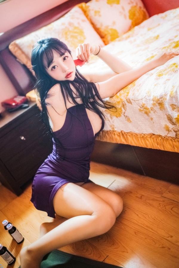    韩国美女孙乐乐Son-YeEun私房写真-大尺度家居个性纹身诱惑-Bluecake-无内裤露出第20张图片