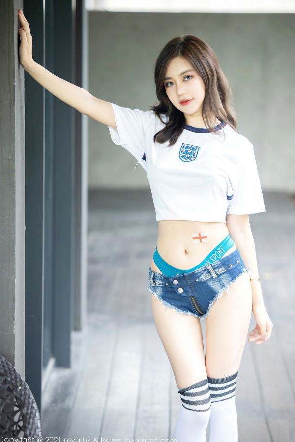    MyGirl美媛馆-553-绮里嘉Carina-江浙沪旅拍足球宝贝主题豪乳-2021.07.12 - 无圣光大尺度第2张图片