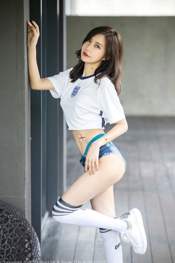    MyGirl美媛馆-553-绮里嘉Carina-江浙沪旅拍足球宝贝主题豪乳-2021.07.12 - 无圣光大尺度第3张图片