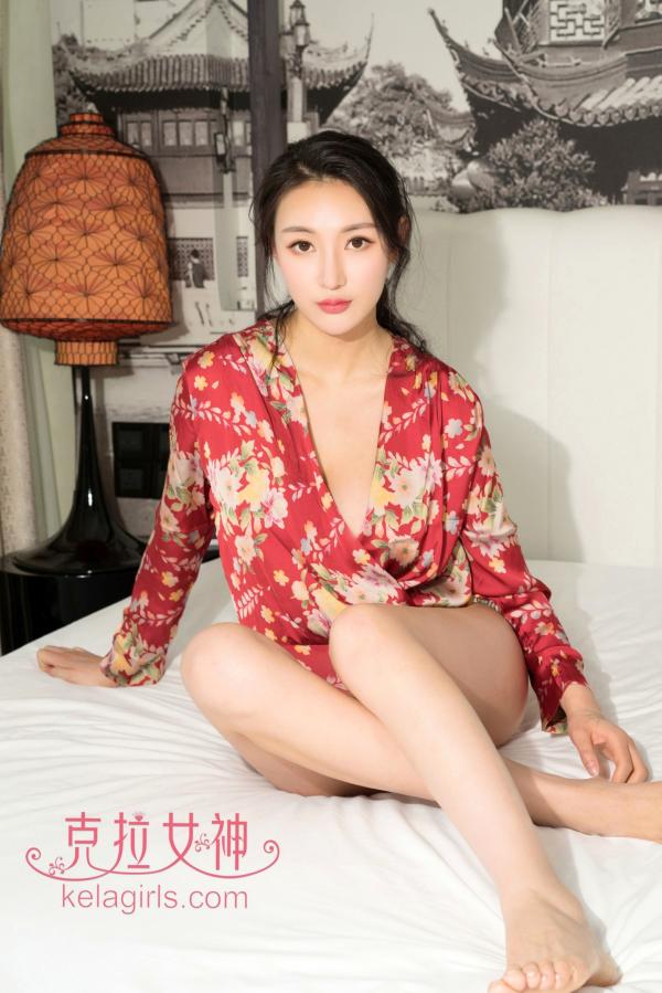    KelaGirls克拉女神-2018.03.24-璇子-《媚娘》极品性感私房照，优雅睡衣诱惑，展现绝美风韵与撩人美腿第1张图片