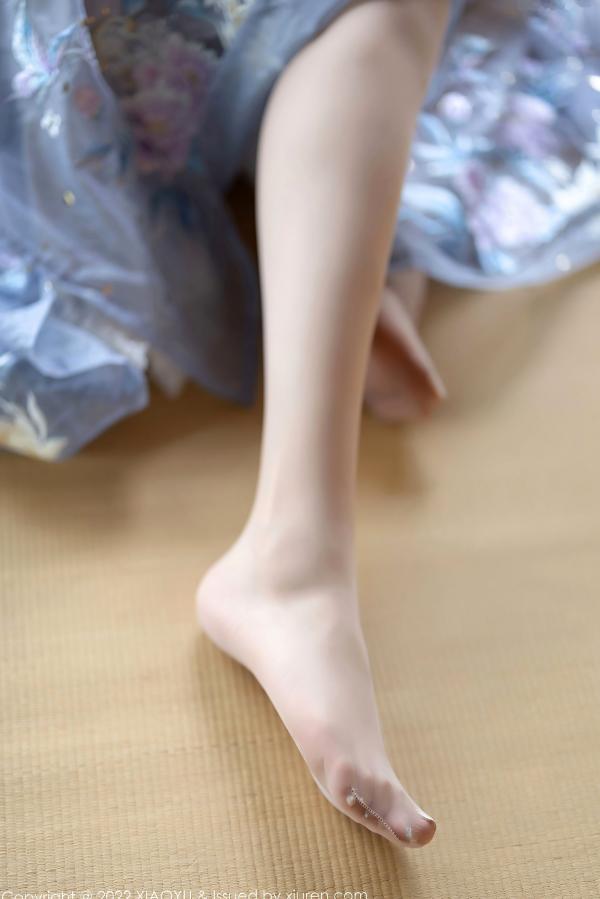    XiaoYu语画界-866-徐莉芝：杭州旅拍浅紫色古韵汉服写真，尽展迷人东方神韵与极致私房诱惑（2022.09.19）第30张图片