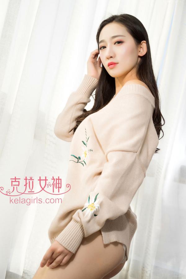    KelaGirls克拉女神-2017.12.20-姜璐-《学姐出马》纯欲风针织衫内衣私房写真，白嫩美腿诱惑十足第15张图片
