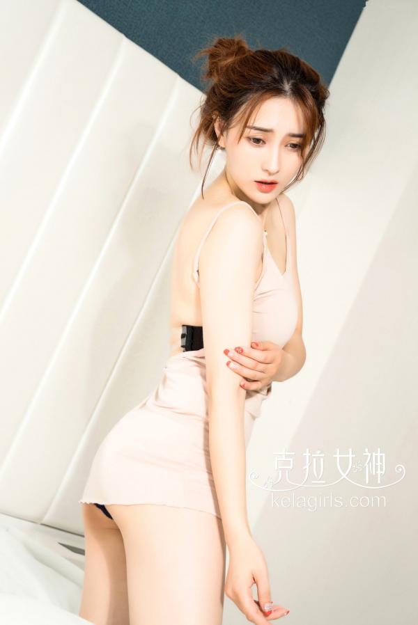    KelaGirls克拉女神汶汶《挡不住的风情》：性感私房照，紧身露背裙尽显唯美诱惑曲线第14张图片