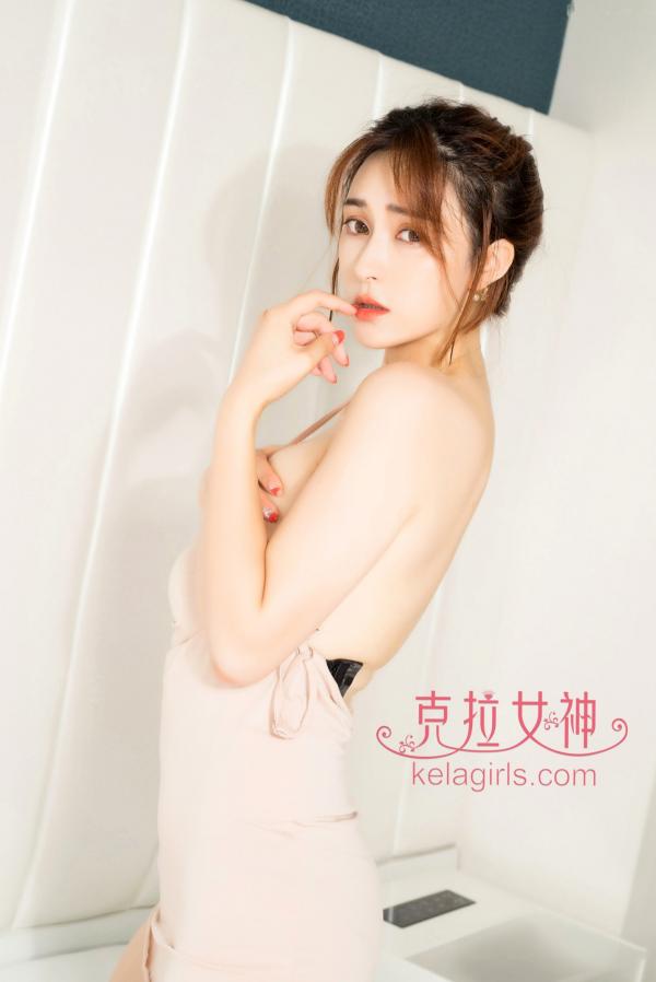    KelaGirls克拉女神汶汶《挡不住的风情》：性感私房照，紧身露背裙尽显唯美诱惑曲线第20张图片