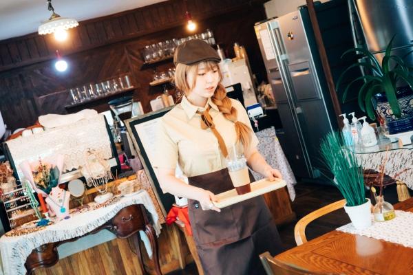    韩国美女Mozzi咖啡店性感侍者，清纯制服诱惑角色扮演，无圣光大尺度写真系列第68张图片
