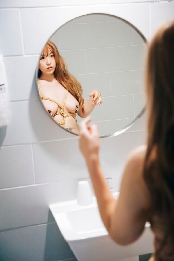    韩国美女Mozzi私房大尺度绳缚写真：软妹化身禁欲尤物，镣铐元素演绎极致诱惑主题第121张图片