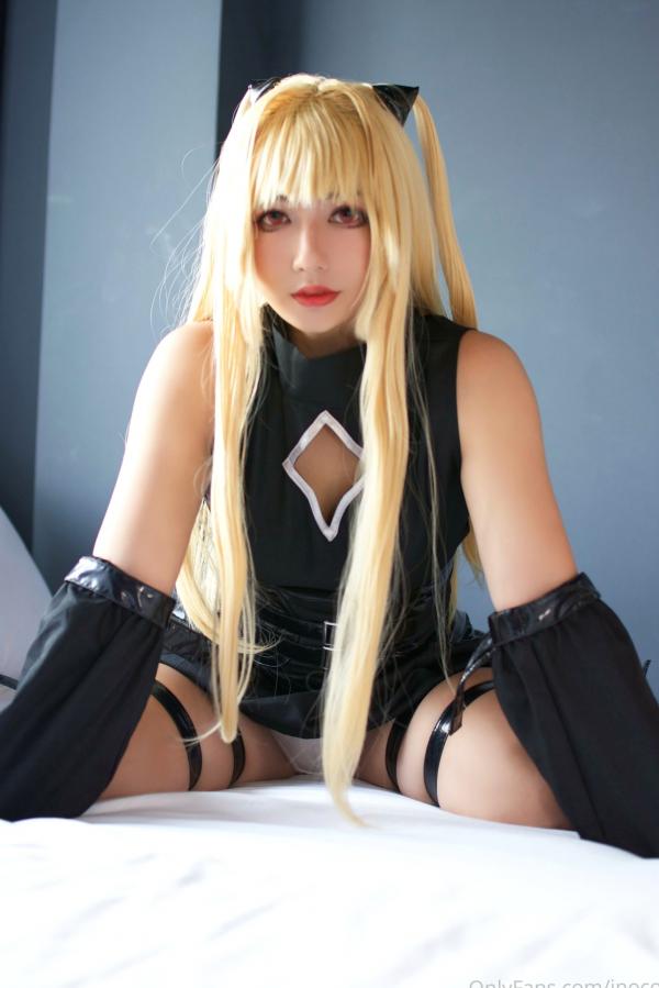    Ino-金色暗影Yami动漫Cosplay私房照，冷艳金发少女黑化装束，极品性感大尺度角色扮演，演绎次元魅力第2张图片