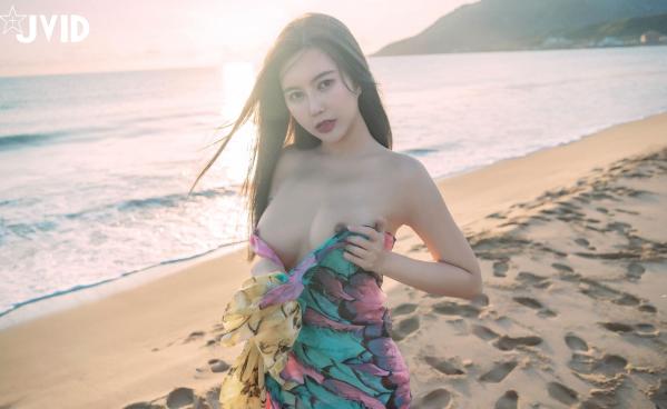    JVID-木木森-夏日比基尼性感海滩写真-极品白嫩女神-无圣光大尺度唯美套图第101张图片