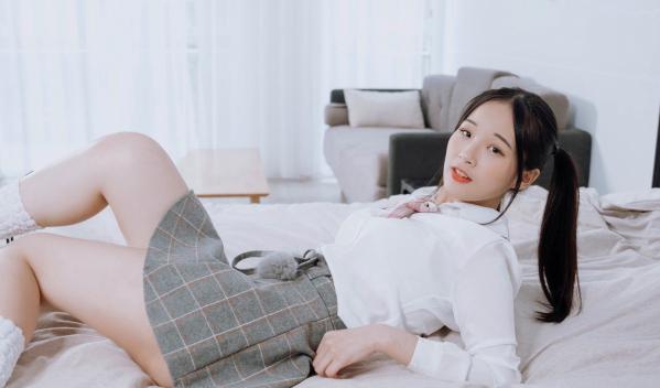    JVID-婕咪-Juice-双马尾制服女孩-男人的幻想第11张图片