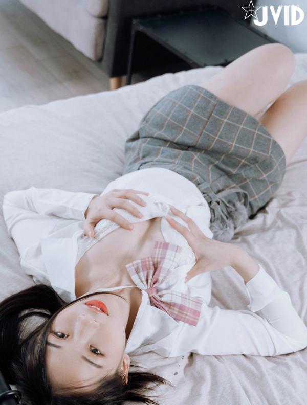    JVID-婕咪-Juice-双马尾制服女孩-男人的幻想第27张图片