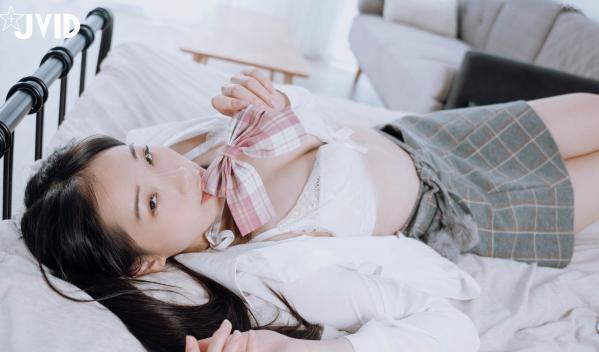    JVID-婕咪-Juice-双马尾制服女孩-男人的幻想第28张图片