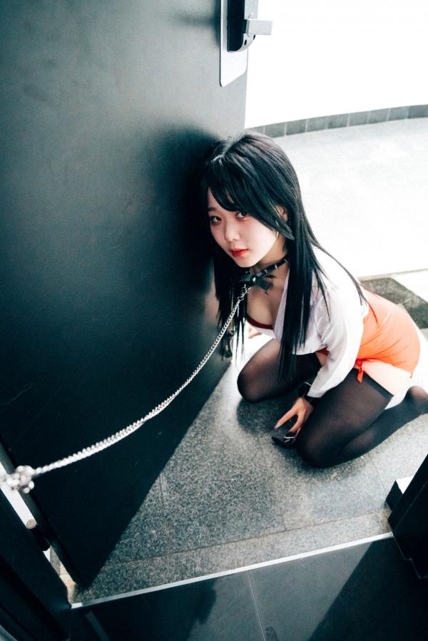    韩国美女-琪雅-Zia-办公室制服诱惑系列，职场禁锢风，黑丝长腿，大尺度唯美展现第3张图片