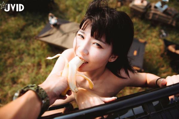    JVID果宝宝-和你一起趣露营：野外露营风格，硬派越野车与清纯少女，私密写真，极品大尺度性感诱惑第148张图片