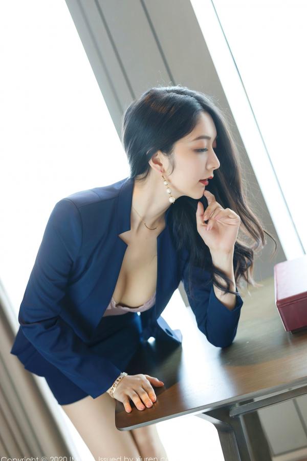    IMiss爱蜜社-471-小热巴-经典职业秘书装与私房性感内衣-办公室OL制服诱惑-无圣光大尺度第34张图片