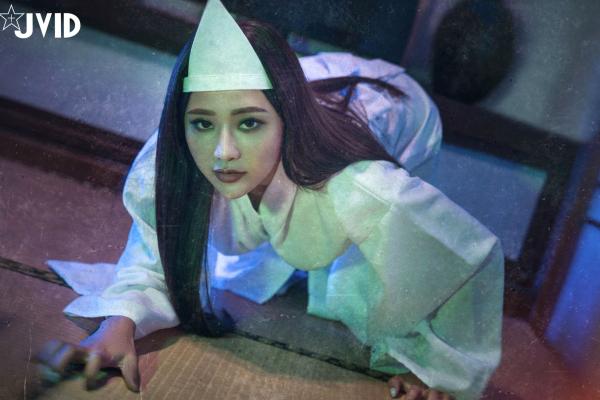    JVID-乐乐-痴女幽灵鬼姬杯，绝美和风诡异服饰，冷艳性感私房写真大尺度呈现第5张图片