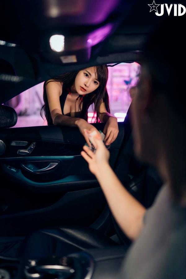    JVID-乐乐-槟榔西施：霓虹灯下的极致制服诱惑，火辣私房大尺度写真第51张图片