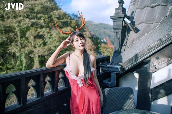    JVID-乐乐-完美曲线鹿角尤物，大尺度私房写真，性感针织与内衣角色扮演，白嫩肌肤极致诱惑第83张图片