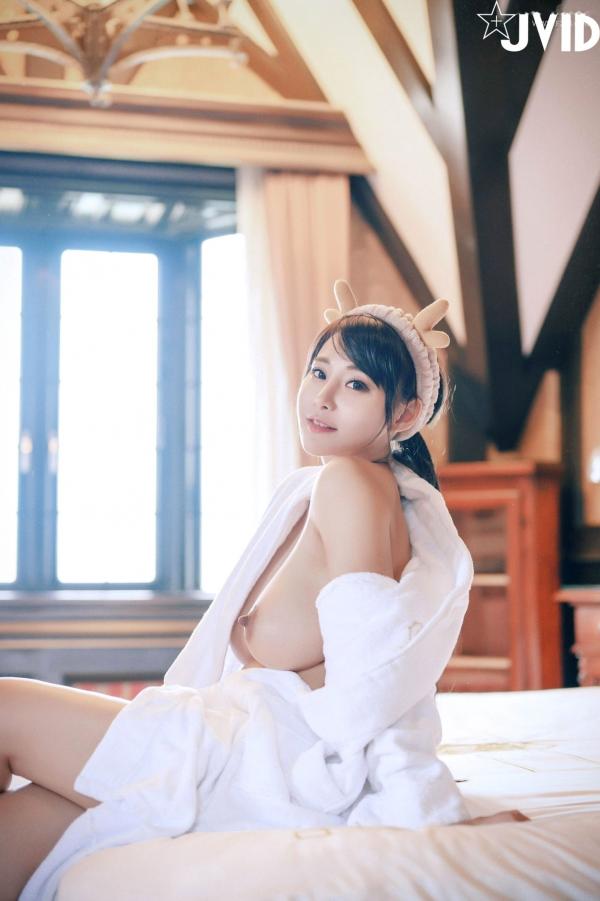    JVID-乐乐-完美曲线鹿角尤物，大尺度私房写真，性感针织与内衣角色扮演，白嫩肌肤极致诱惑第134张图片