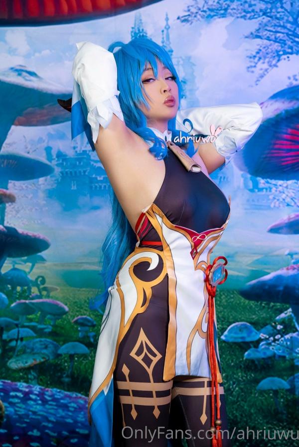    Ahri-原神-甘雨-Ganyu角色扮演-大尺度私房照-性感COS作品第1张图片