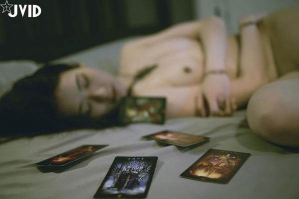    JVID-阿黎：光明与黑暗交织的塔罗少女私房艺术写真，唯美冷艳，极致诱惑第45张图片
