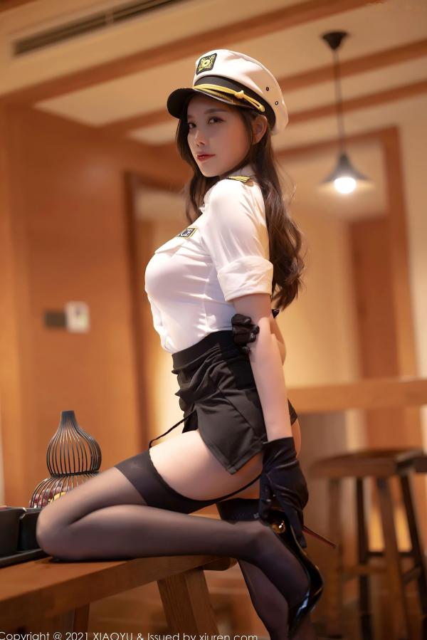    XiaoYu语画界-673-杨晨晨Sugar-广西心愿旅拍女警制服-2021.12.10 - 无圣光大尺度第18张图片